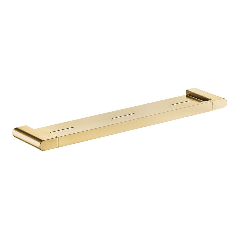 IKON FLORES COSMETIC SHELF BRUSHED GOLD 550MM