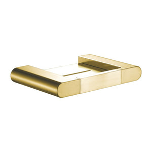 IKON FLORES SOAP HOLDER BRUSHED GOLD 188MM