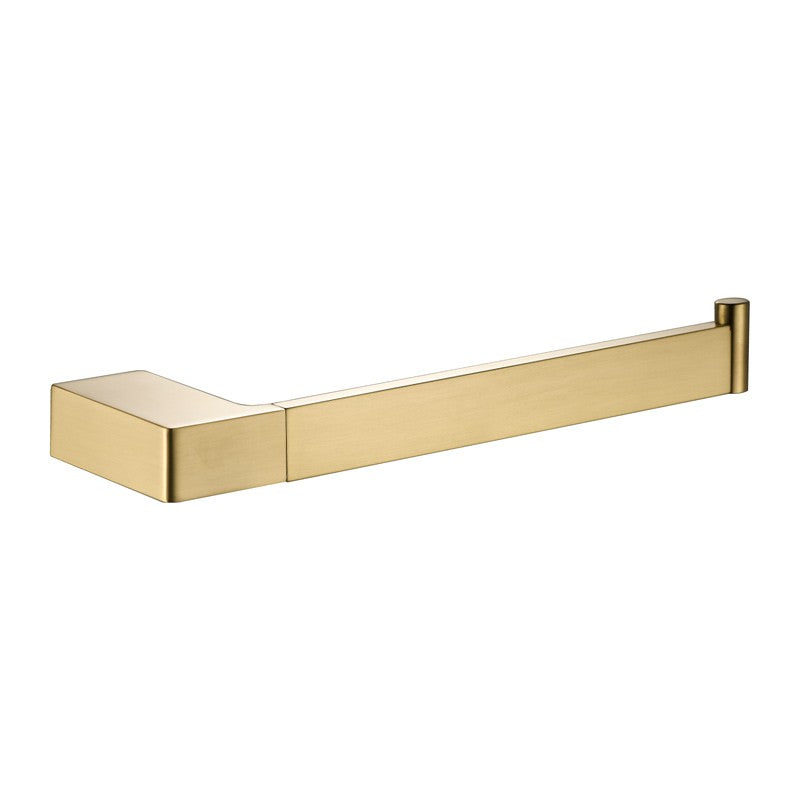 IKON CERAM TOWEL BAR BRUSHED GOLD 238MM