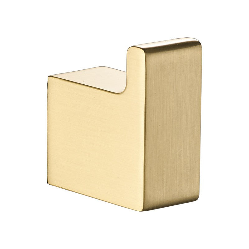 IKON CERAM ROBE HOOK BRUSHED GOLD 50MM