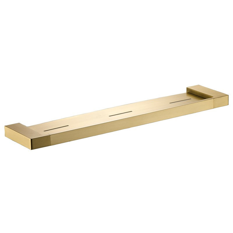 IKON CERAM COSMETIC SHELF BRUSHED GOLD 550MM