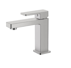 IKON CERAM BASIN MIXER 152MM BRUSHED NICKEL