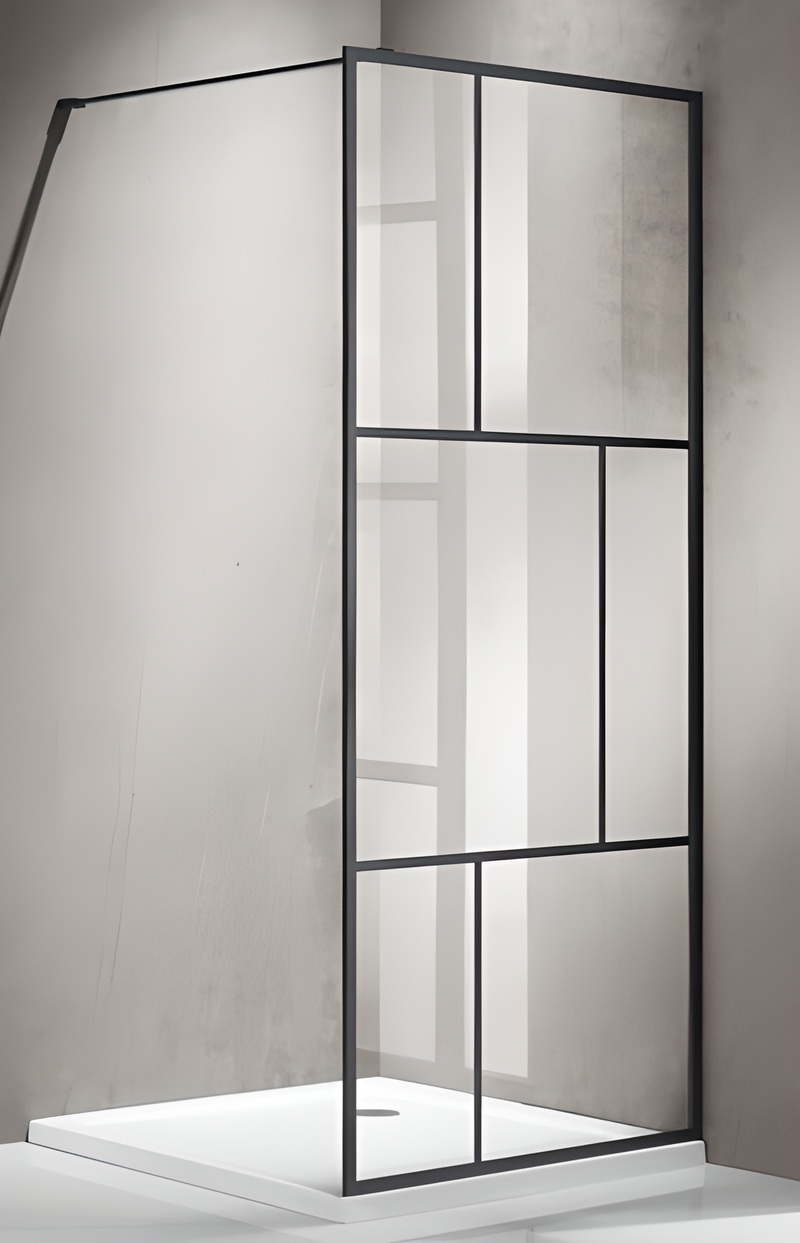 COVEY NC-003 FRAMED WALK IN SHOWER 6MM GLASS